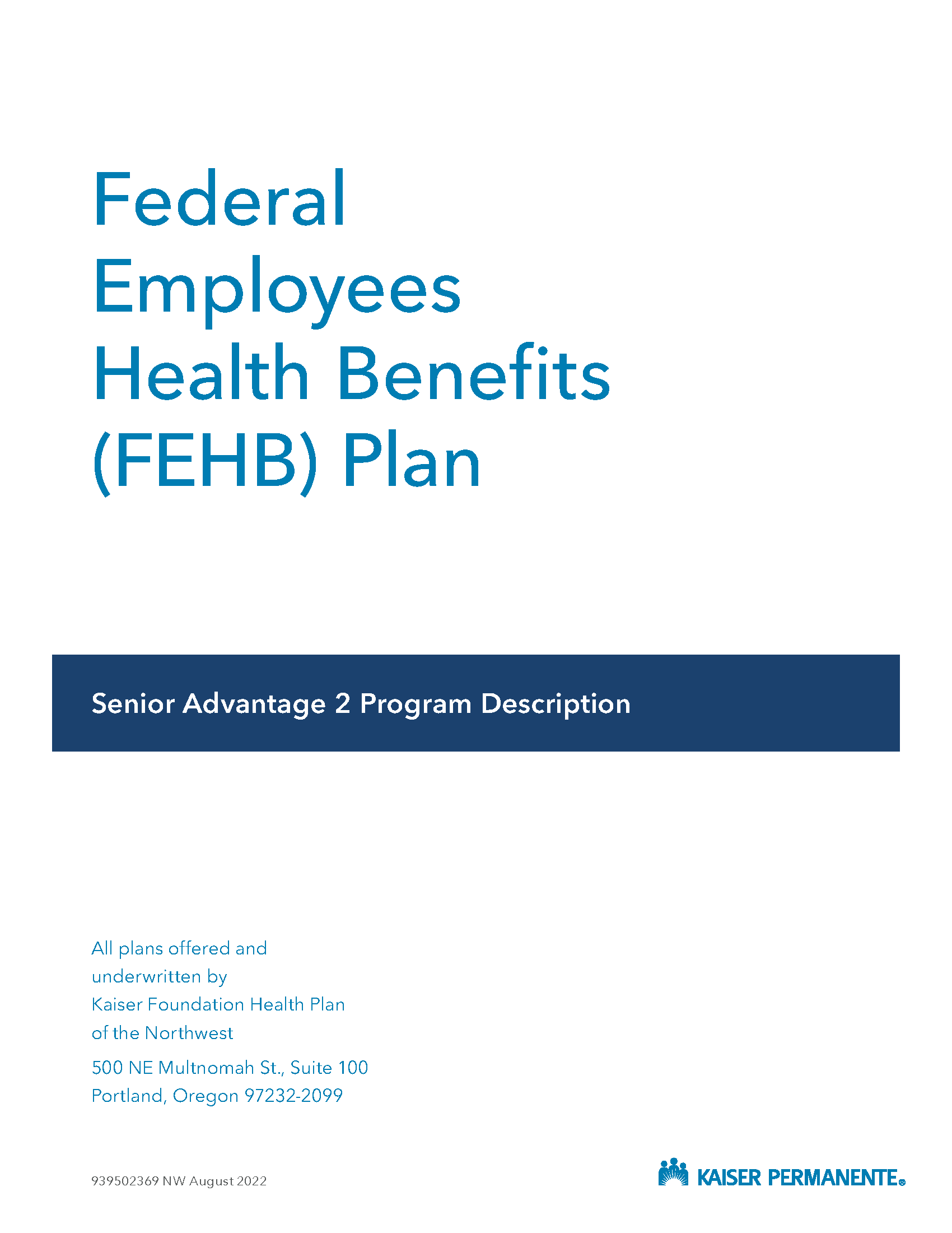 Medicare Federal Employees Health Benefits